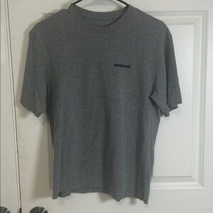Patagonia Short sleeve tea Shirt size small cut off on bottom